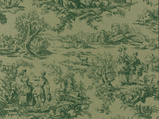 Lovers' Toile - Dark Brunswick Green